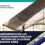 INFORME | Transparencia en las contrataciones públicas del sistema de la Ciudad de Buenos Aires