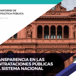INFORME | Transparencia en las contrataciones públicas del sistema nacional