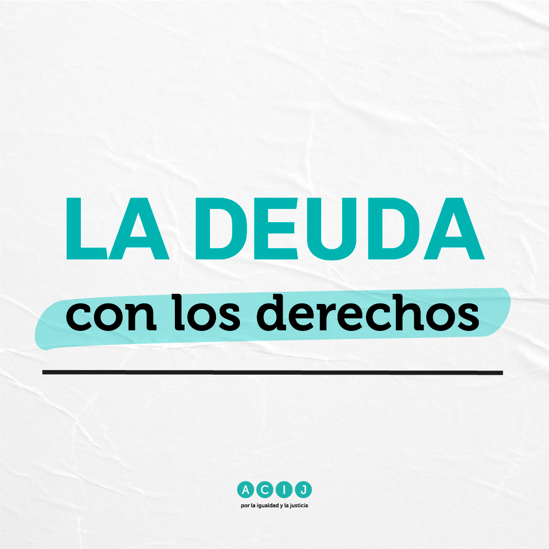 LA DEUDA CON LOS DERECHOS