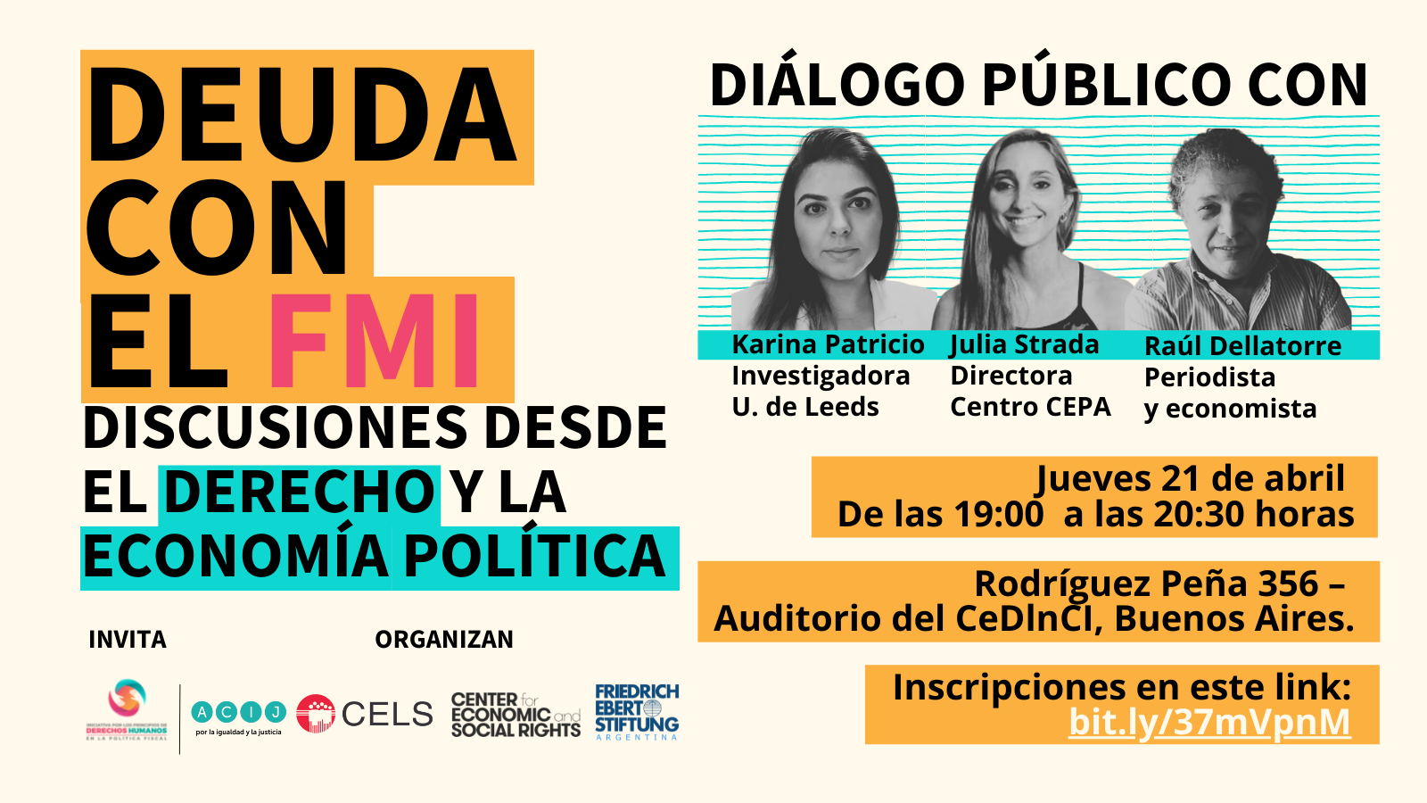 Taller y charla sobre deuda pública y derechos humanos